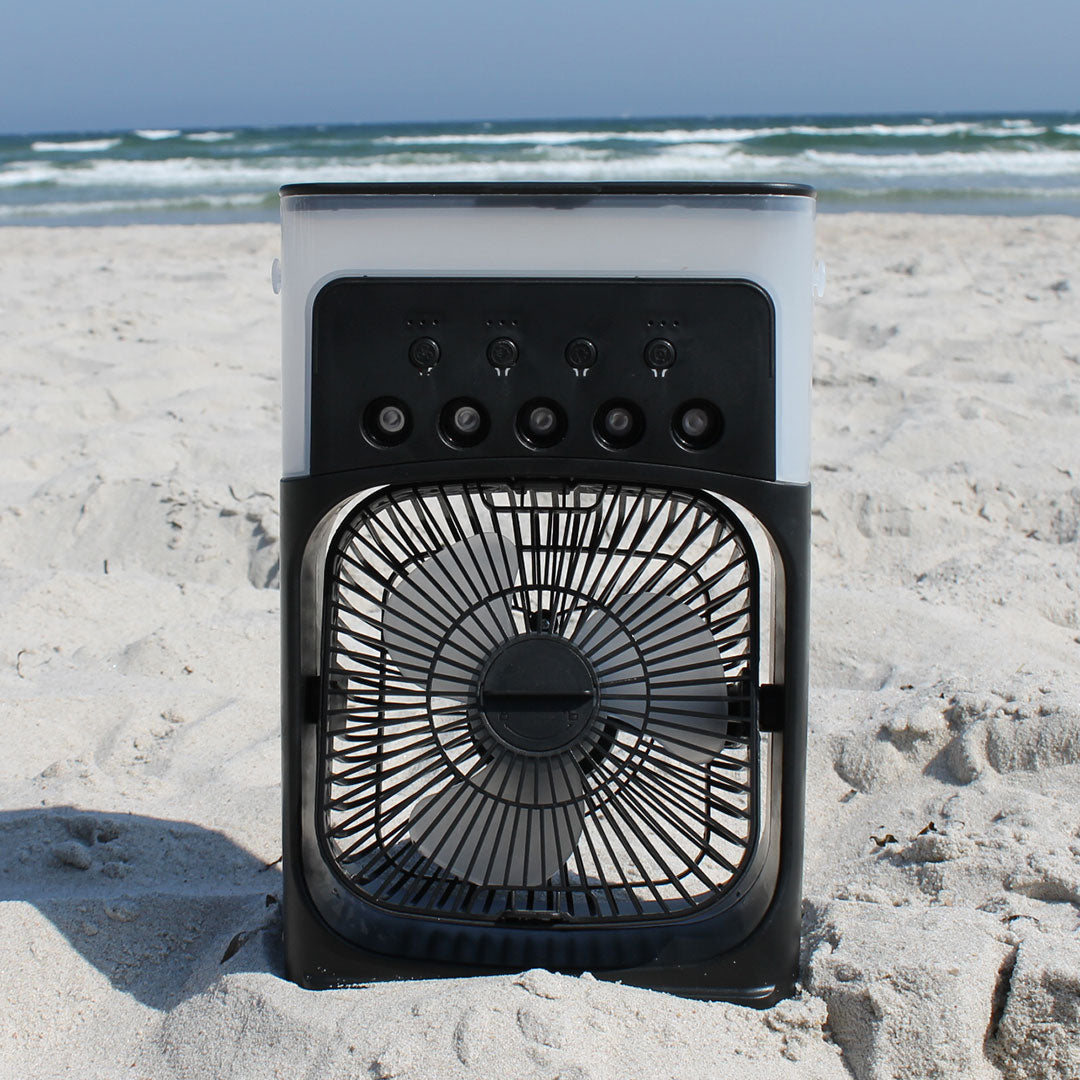 3 in 1 Luftbefeuchter-Ventilator Mini Klimaanlage