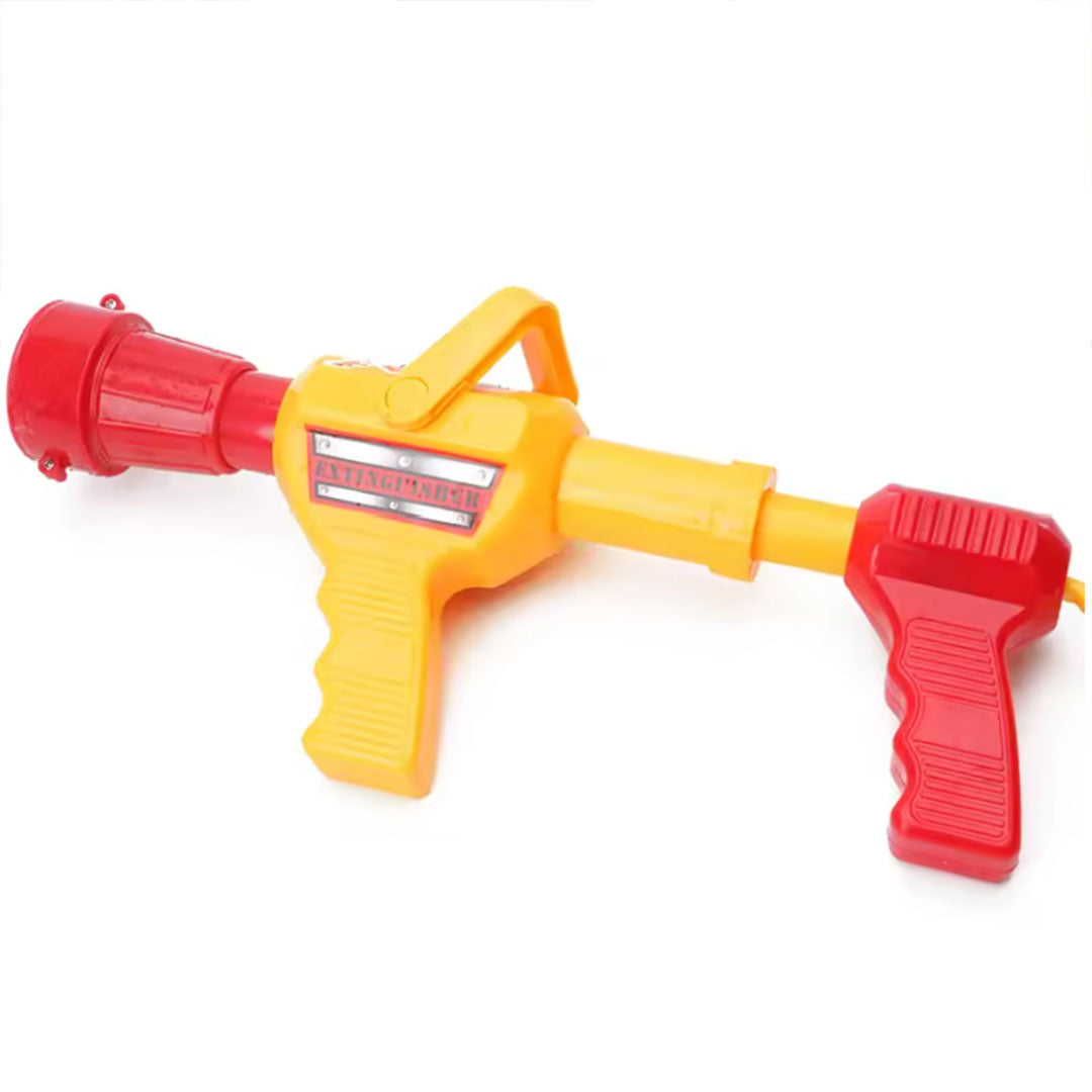 Wasserpistole groß Feuerwehrmann-Rucksack